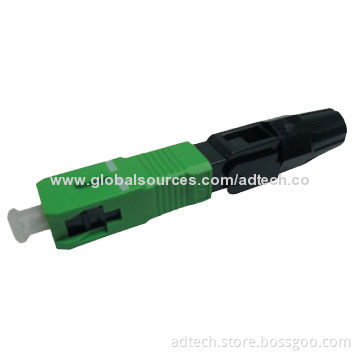 Fiber Optical Fast Connector, SC APC SM, Fast and Easy to Assemble
